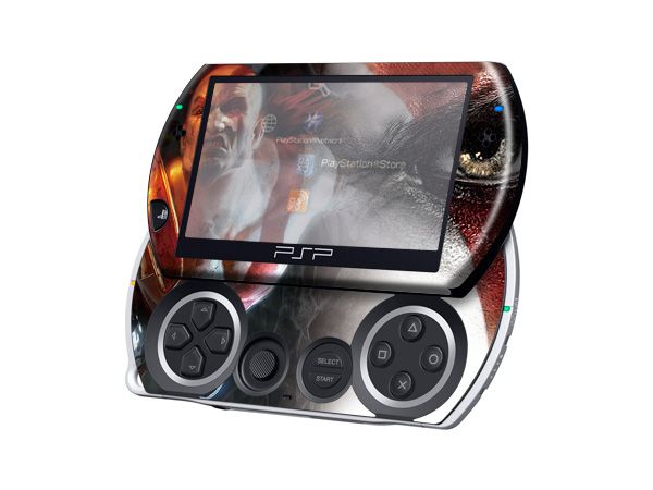 God of War 3 Skin Sticker Cover for Sony PSP GO Console  