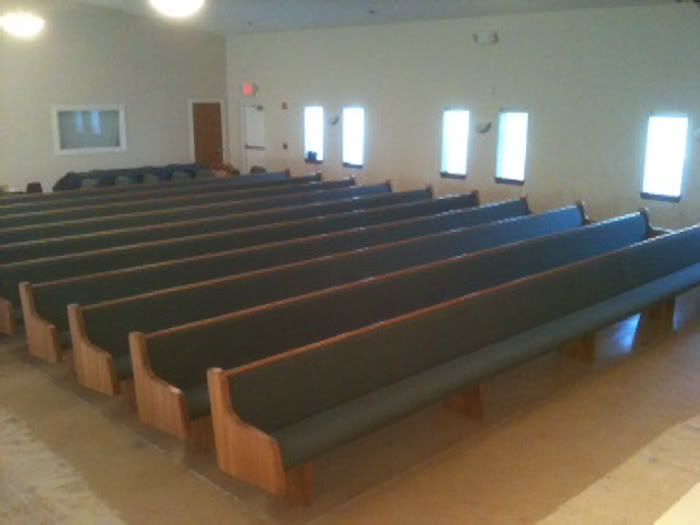 20 CHURCH PEWS    AUCTION  