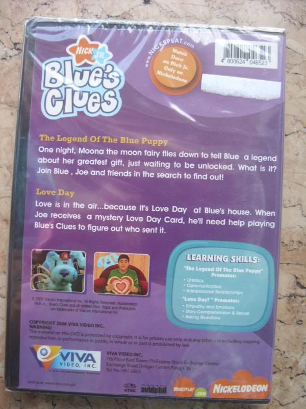 Blue Talks Blues Clues Brand NEW DVD SEALED on PopScreen