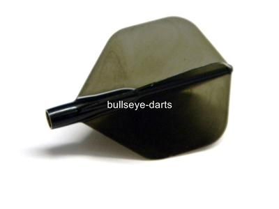   DARTS FIT FLIGHTS AIR (SET OF 3) STANDARD MINI D BLACK DART FLIGHTS