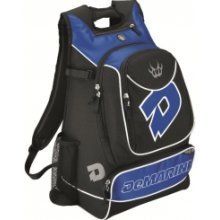 NEW Demarini VEXXUM Bat Pack Backpack Bat Bag WTA9402   Black/Royal 