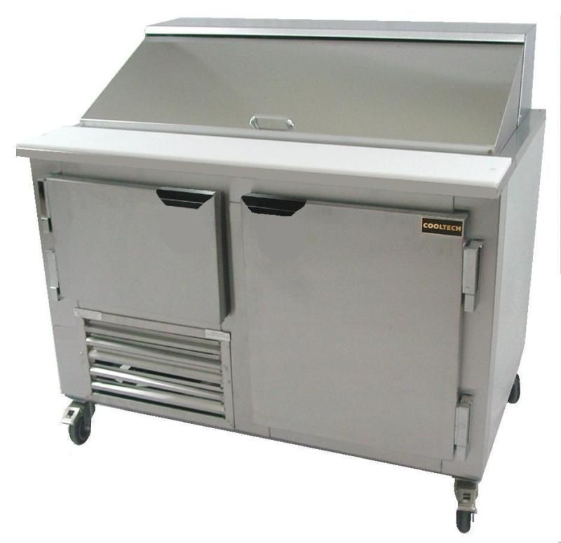 Cooltech 1 1/2 Door Refrigerated Sandwich Prep Unit 48  