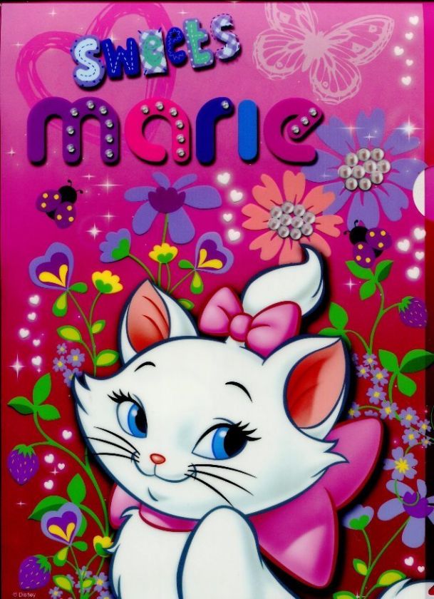 Disney Marie the Aristocats A4 Plastic File Folder #4 on PopScreen