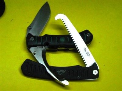 OUTDOOR EDGE KNIFE FLIP & ZIP DOUBLE BLADE & SAW OEFZ30  