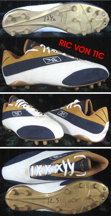 RARE Mens 12.5 REEBOK NFLKTS SAMPLESuede Cleats NBX  