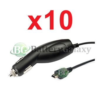 10x FAST Car Charger Plug For Garmin Nuvi 255W 270 1350  