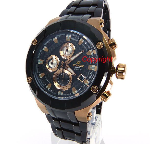 CASIO EDIFICE GOLD LABEL SAPPHIRE CHRONO EFX 500SP 1AVD  