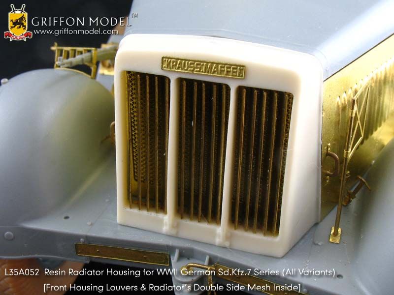 Griffon L35A052 1/35 Sd.Kfz.7 Series Radiator Housing  