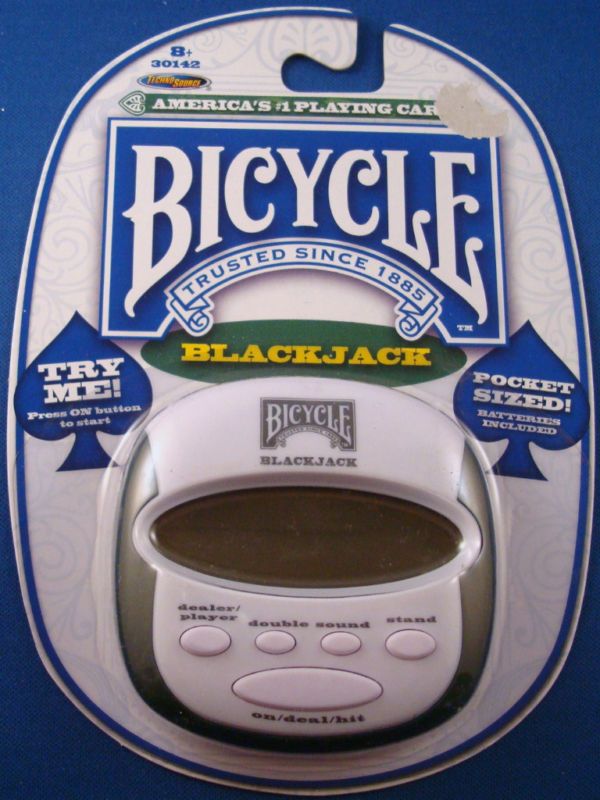 BLACKJACK pocket size electronic handheld game by Techno Source.