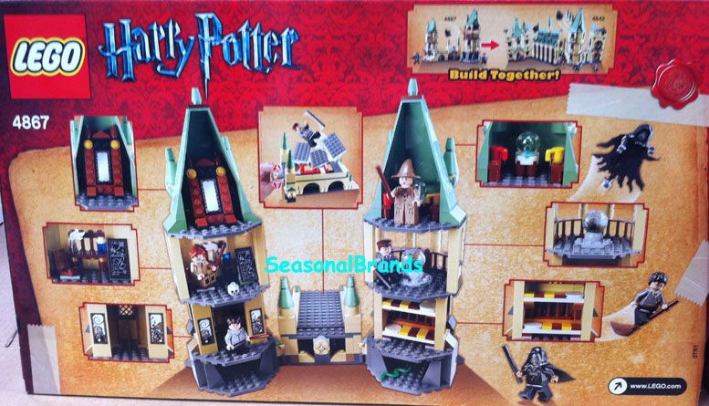 NEW LEGO 4867 HARRY POTTER HOGWARTS CASTLE BUILDING SET 466 Pcs w 