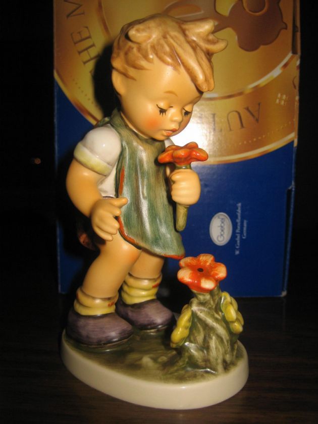 HUM 349/0 THE FLORIST TM8 HUMMEL FIGURINE 1ST ISSUE NIB  