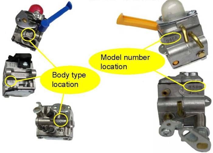 HUSQVARNA CHAINSAW CARBURETOR MODEL 365  