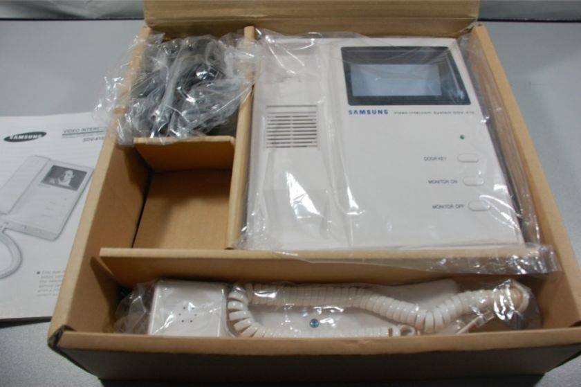 SAMSUNG VIDEO INTERCOM SYSTEM SDV 410Y NEW IN BOX  