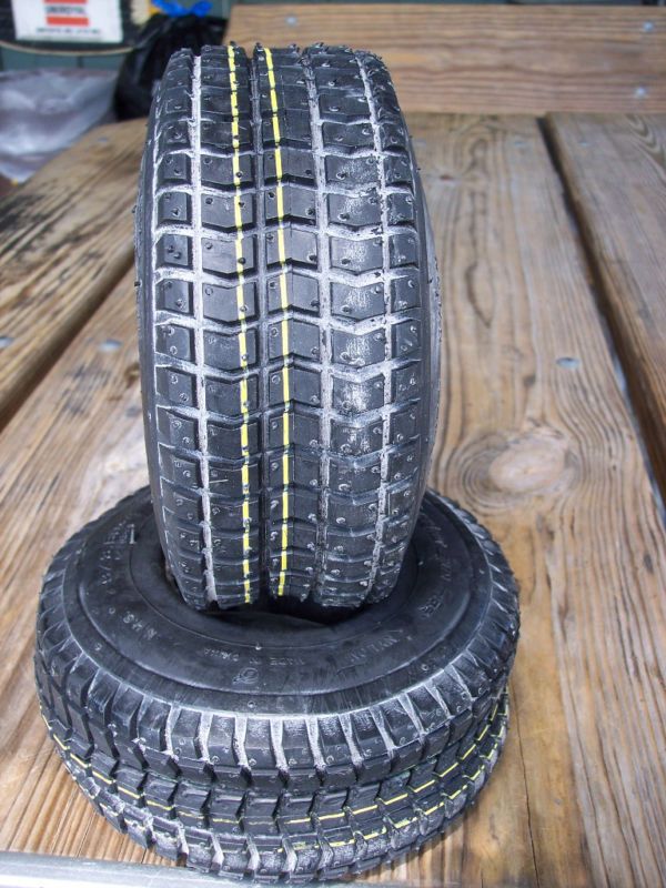 9x3.50 4 Riding Lawn Mower Sulky Tires + Tubes 4ply  