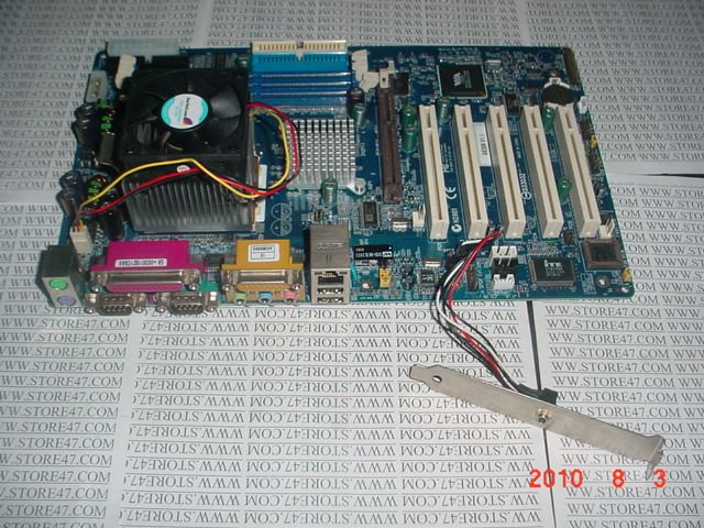 SHUTTLE MOTHERBOARD AMD ATHLON XP 2200+ CPU AK38N  