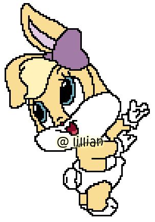 BABY LOONEY TUNES   BABY LOLA Cross Stitch KIT  