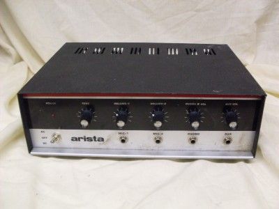 Vintage Arista 48 950 PA Amplifier Power Amp  