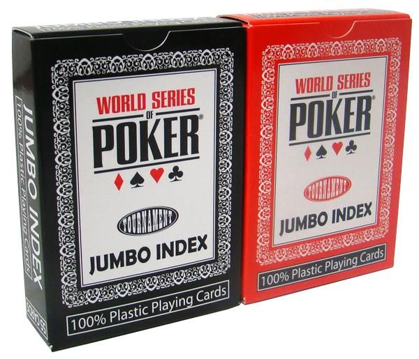 MODIANO Plastic Playing Cards WSOP Poker Jumbo  