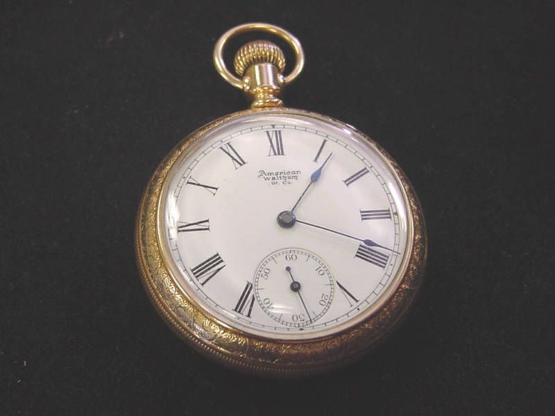 Antique 1889 AMERICAN WALTHAM Pocket Watch  