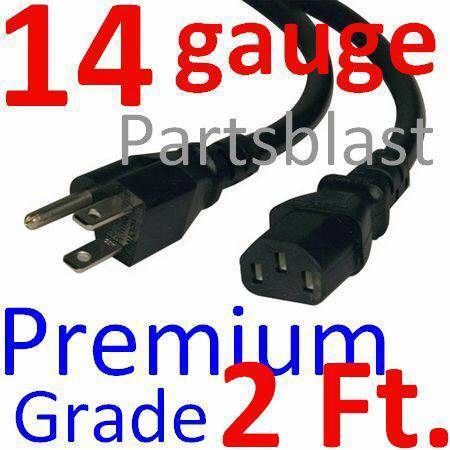   Short HEAVY DUTY Amplifier POWER CORD AMP Cable AC Music Guitar IEC