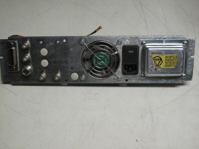 HP 8657A Signal Generator Power Supply and Rear Panel  