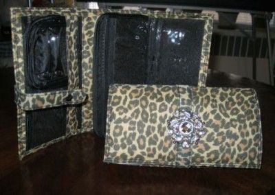 Cheetah / Leopard PreZerve Jewelry Organizer / Case / Clutch   Stylish 