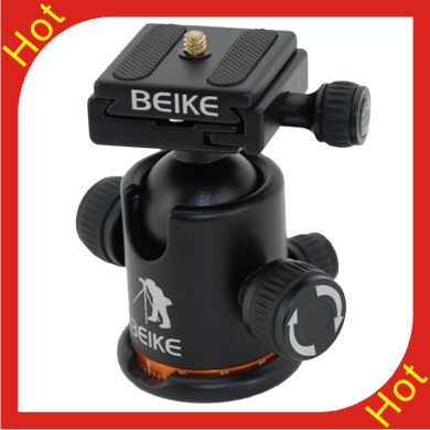 New Professional BK 03A Camera Tripod Ball Head With QR Plate Updated 