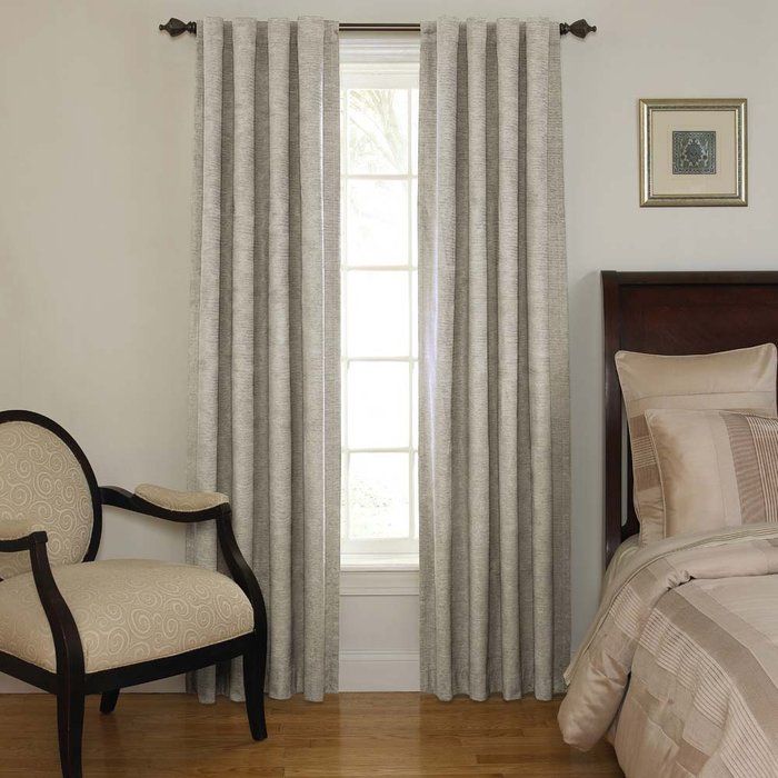 Room Darkening Backtab Window Curtain  