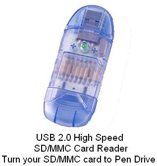 MicroSD/TransFlash TF Card to Mini SD Card Adapter  