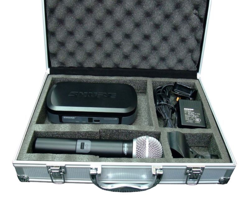 Flight case for Shure PG4 PGX4 wireless microphone #FC  