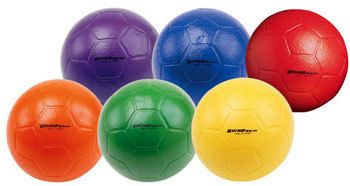 Rhino Skin Soccer Ball Set, Six Foam Balls   NEW  