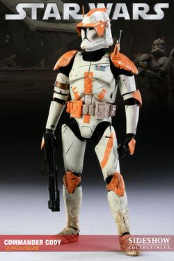 Star Wars Sideshow Commander Cody 12 Trooper Figure  