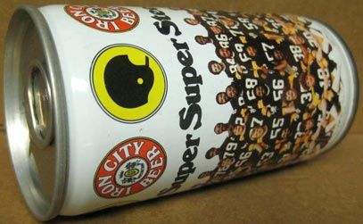   BEER Can 1979 SUPER STEELERS, Pittsburgh, PENNSYLVANIA, Team Photo, 1