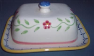 Studio Nova Old MacDonalds Farm Covered Butter Dish New  