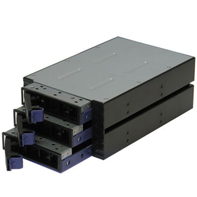 Norco SS 300 3 Bay 3.5 SATA / SAS Hot Swap Rack Module  