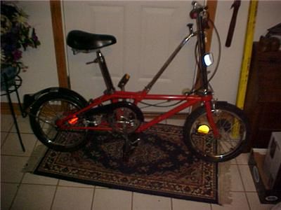 Vintage HON California Folding Bike Sturmey Archer 3 Speed Nice Dahon 