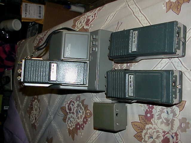 YAESU FTC 2203 154.600MHz RADIOS & 3 CHARGERS,3 BATTS  