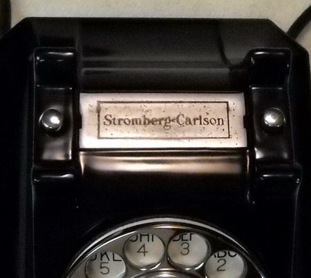 Art Deco Stromberg Carlson 1243 antique telephone vintage desk phone 